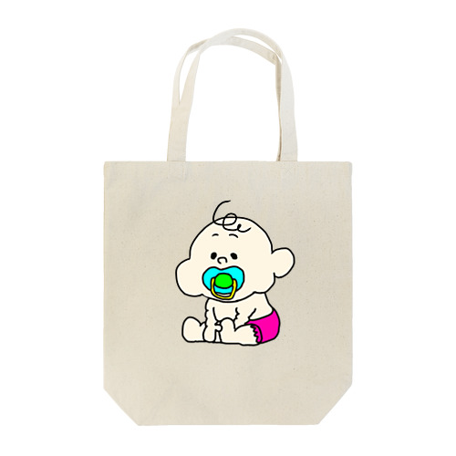 カラフルベビーちゃん Tote Bag