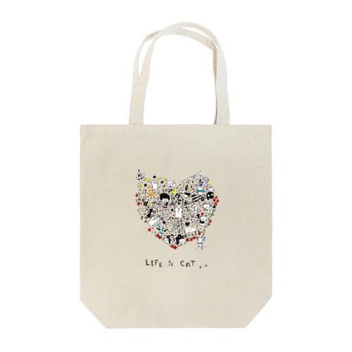Life is cat2 Tote Bag