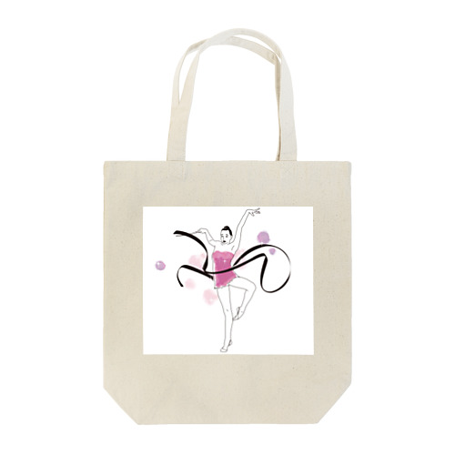 リボンキラキラ女子 Tote Bag