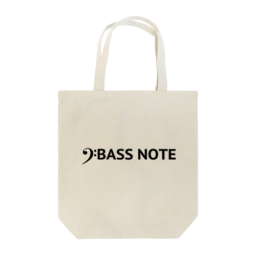 BASS NOTE Tote Bag
