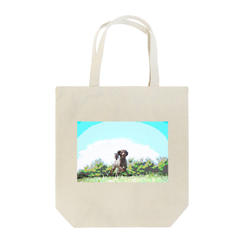 草原の犬 Tote Bag