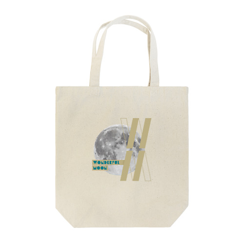 wonderful moonオリジナルトートバッグ Tote Bag