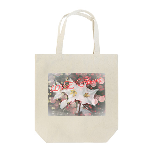 LOVE Flowers2 Tote Bag