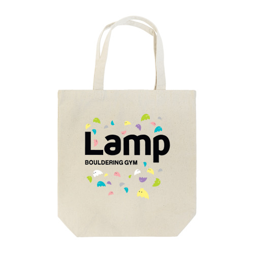Lampちゃんロゴ黒 Tote Bag