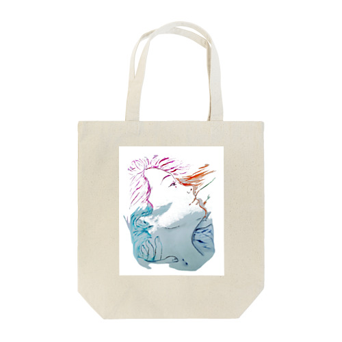 R-hair-scratch Tote Bag