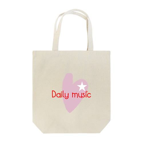 daily music♡ トートバッグ