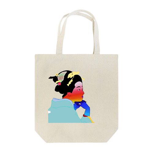 サーモグラフィー末端冷え性女 Tote Bag