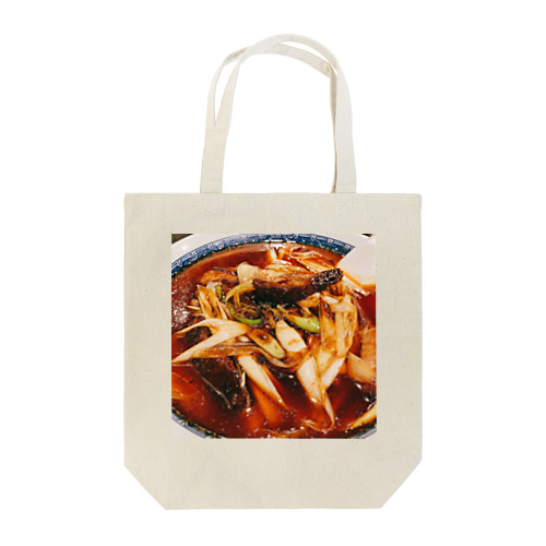 美味いネギの辛いラーメン Tote Bag