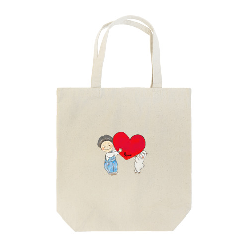【Heart】＆me Tote Bag
