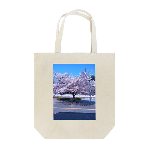この木なんの木桜の木 トートバッグ