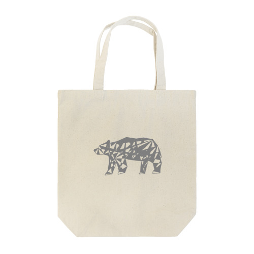 Gray bear Tote Bag