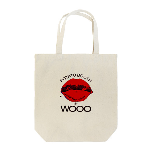WOOO tote bag red トートバッグ