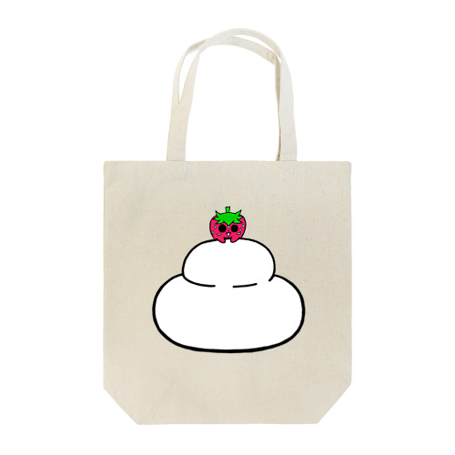 いちごのチーゴくん　鏡もち Tote Bag