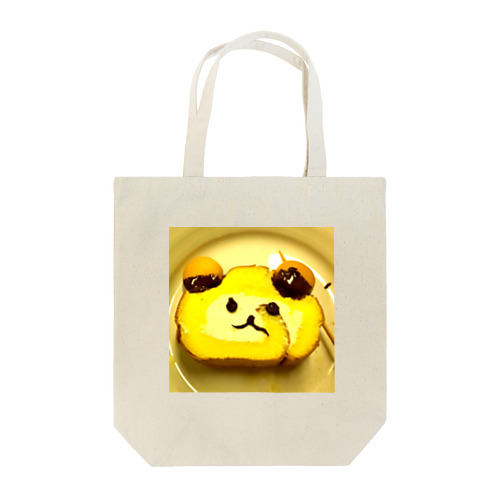 ロールケーキのくま Tote Bag