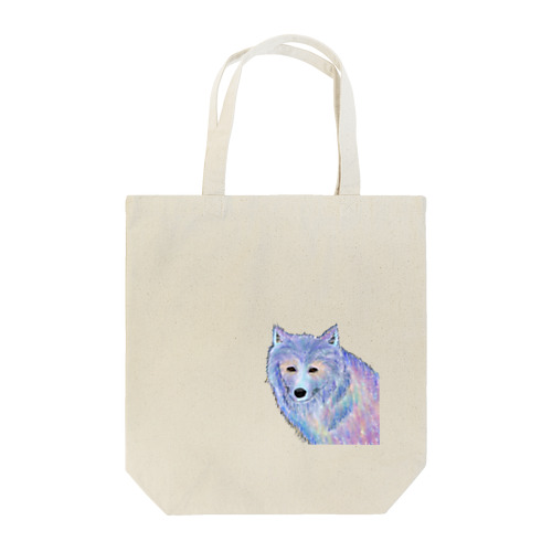 オーロラオオカミ Tote Bag