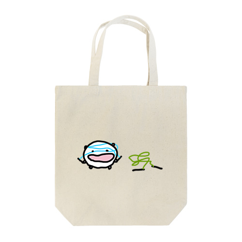 縄跳びが絡まるねこです Tote Bag