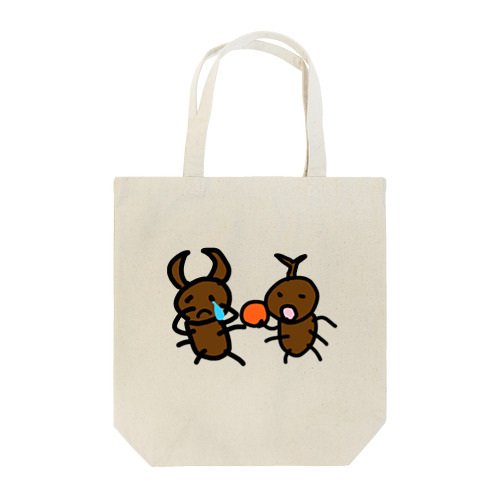 クワガタには申し訳ないと思っている Tote Bag