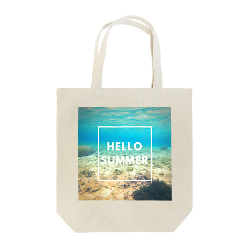 Hello Summer 【ハワイ】 Tote Bag