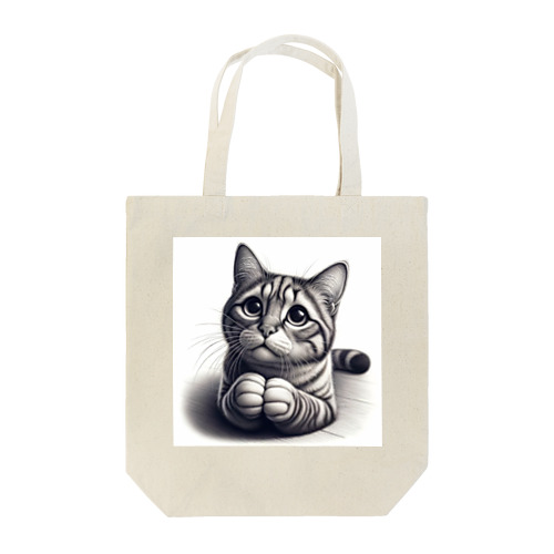 おねだり猫 Tote Bag