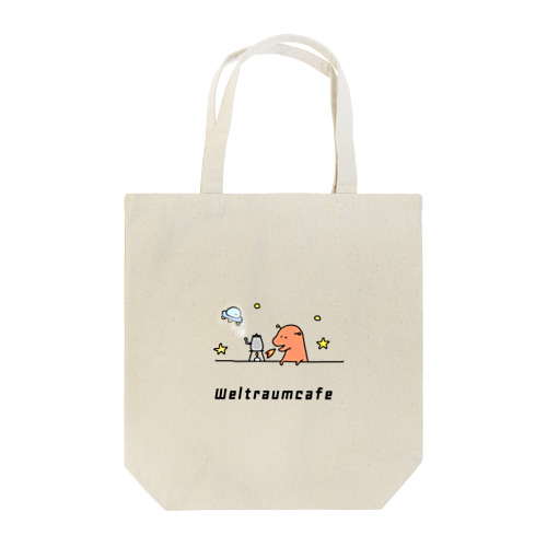 Weltraumcafe お湯係 Tote Bag