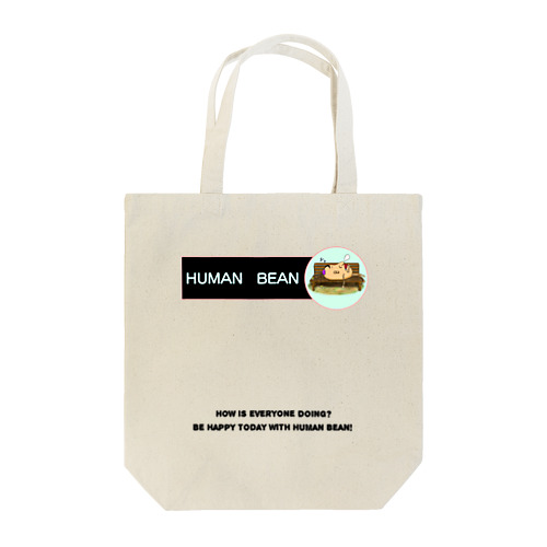 HUMAN BEAN Tote Bag