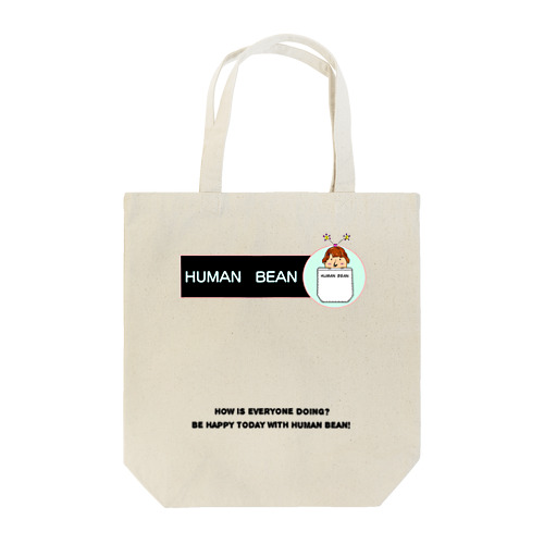 HUMAN BEAN Tote Bag