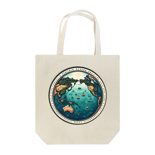 海の地球 Tote Bag