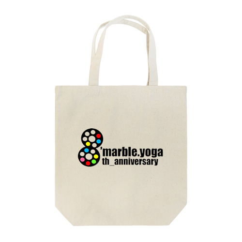8'marble.yoga 8th Anniversary Tote Bag