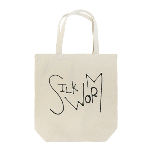 SILK WORMロゴ Tote Bag