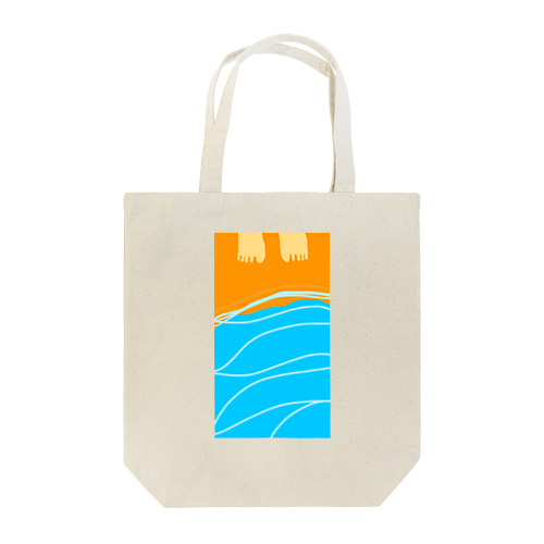 海に来た Tote Bag