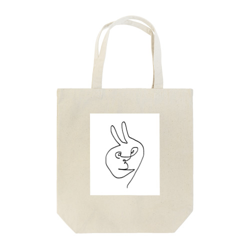 ひとかきウサギ Tote Bag