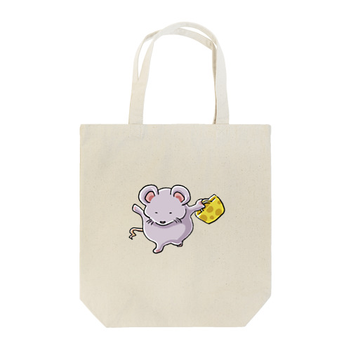 うすむらさきねずみ　お買い物（出陣） Tote Bag