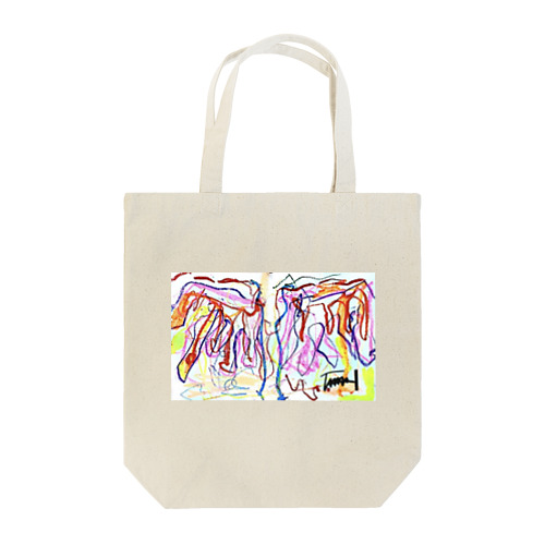 七色翼 Tote Bag