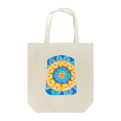 七色の曼荼羅 Tote Bag