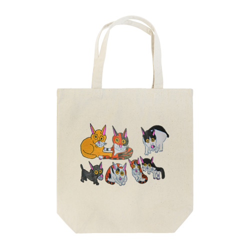 NATUKO　「NEKO」MILKUの作家NATUKOの「NEKO」 Tote Bag