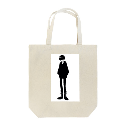 真っ黒 Tote Bag