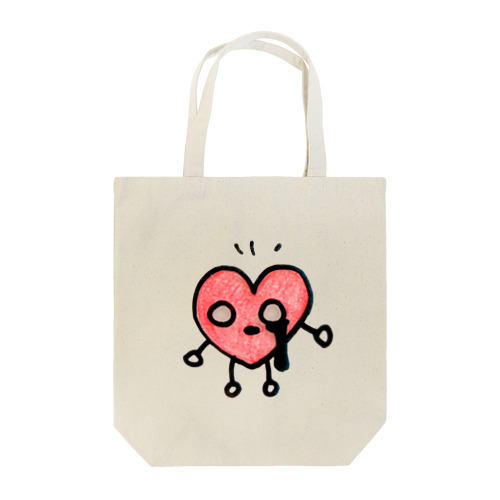 モジモジハートちゃん Tote Bag