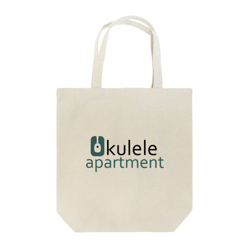 ukulele apartment logo トートバッグ
