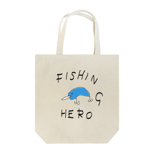 FISHING HERO Tote Bag