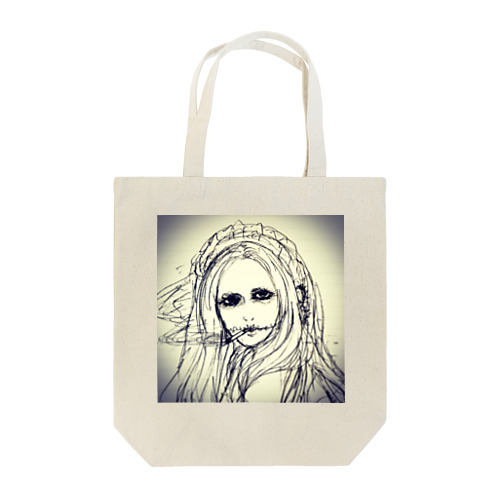 タバコ女ゾンビシングル Tote Bag