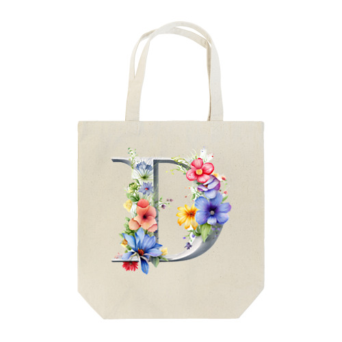 D【アルファベットシリーズ】 Tote Bag