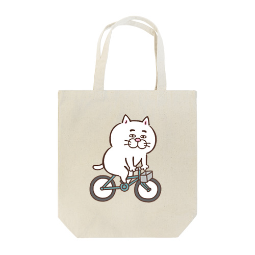 サイクリングにゃんこ Tote Bag