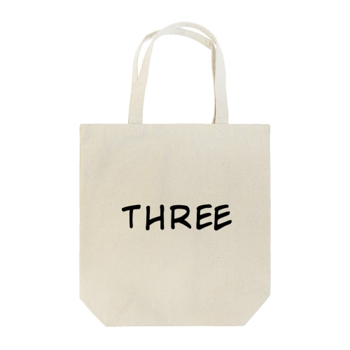 three LOGO3 トートバッグ