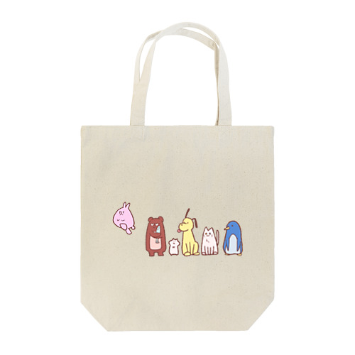 ぽにまるアニマル Tote Bag