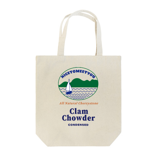 NTMY clam chowder Tote Bag