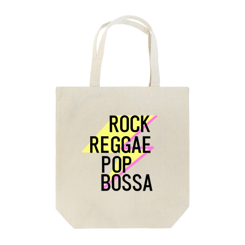 ROCK REGGAE POP BOSSA Tote Bag