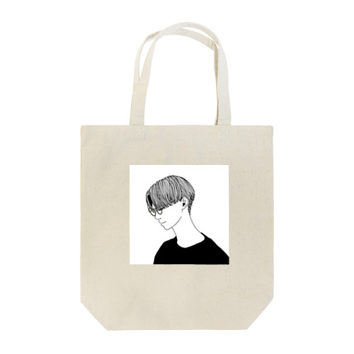 丸メガネのyuzuruくん Tote Bag