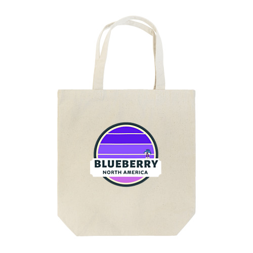 ブルーベリーシャツ①　BLUEBERRY　North America Tote Bag
