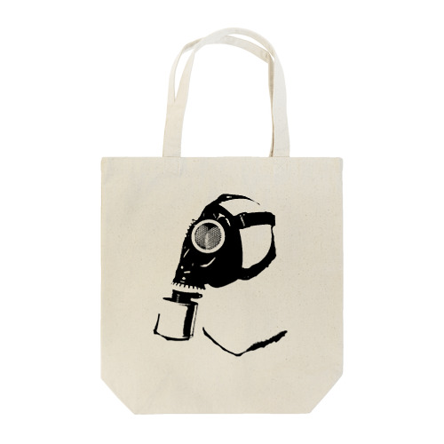 ガスマスク　(黒) Tote Bag