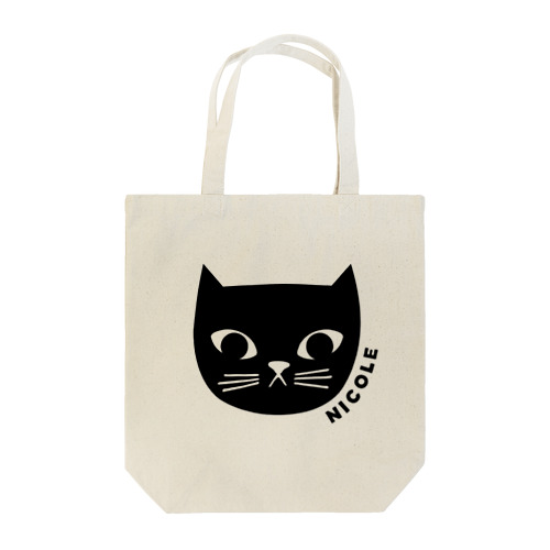 黒猫屋ニコル Tote Bag